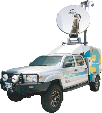 3號行動式土石流觀測車圖示