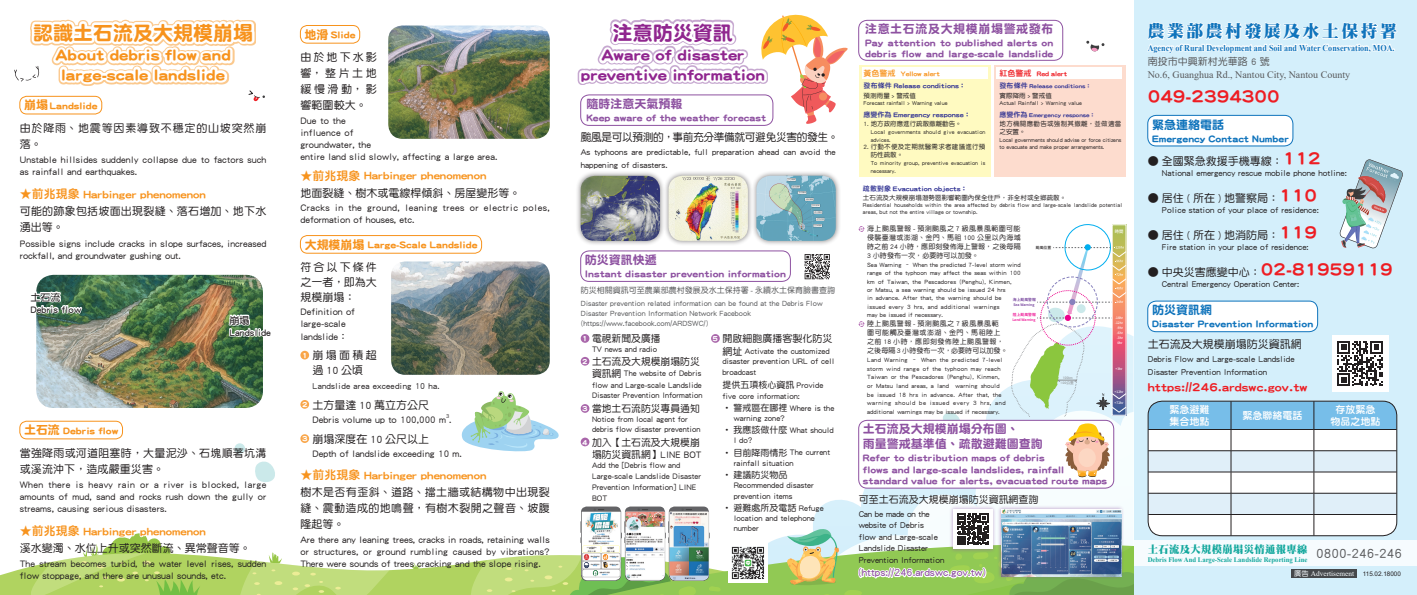 土石流及大規模崩塌防災指南(115年防災宣導摺頁)(印刷版)_934.pdf 圖片