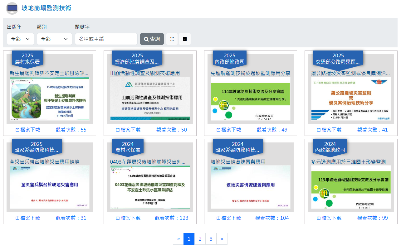 坡地崩塌監測技術文件